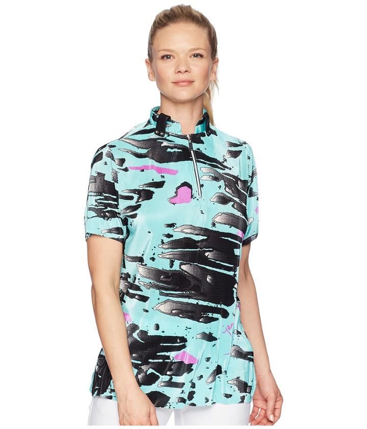 Jamie Sadock - Meteorite Print Short Sleeve Top