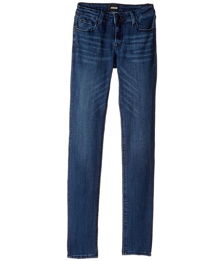 Hudson Kids - Christa Five-pocket Skinny Jeans In Presden Blue