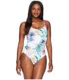Tommy Bahama - Fronds Ferdi Reversible Laced One-piece