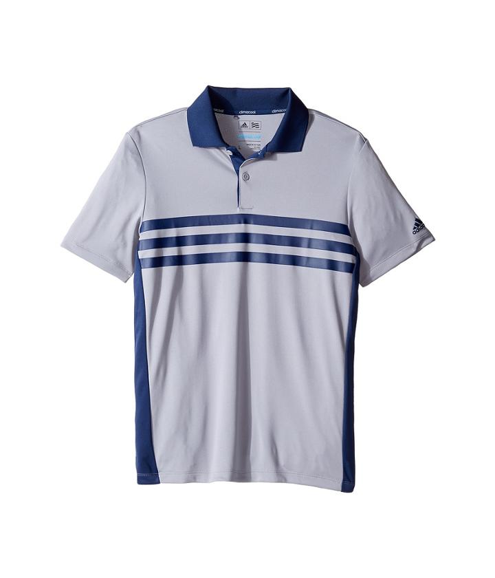 Adidas Golf Kids - 3-stripes Chest Print Polo