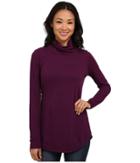 Mod-o-doc - Long Sleeve Button Up Turtleneck
