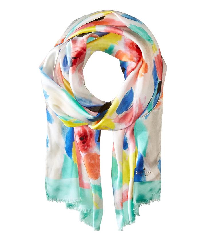 Kate Spade New York - Watercolor Oblong Scarf