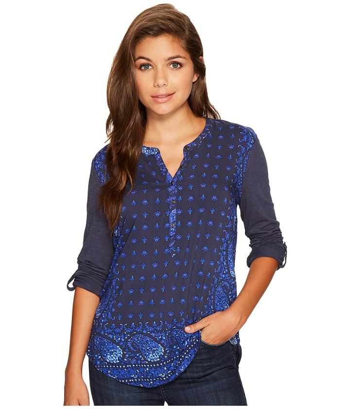 Lucky Brand - Printed Henley