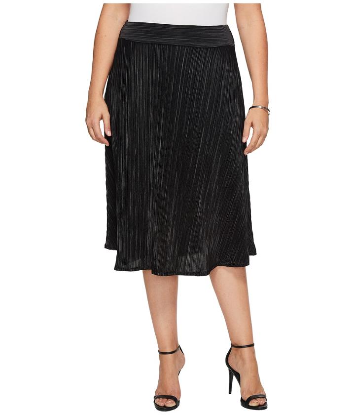 Kiyonna - A Crinkle In Time Skirt