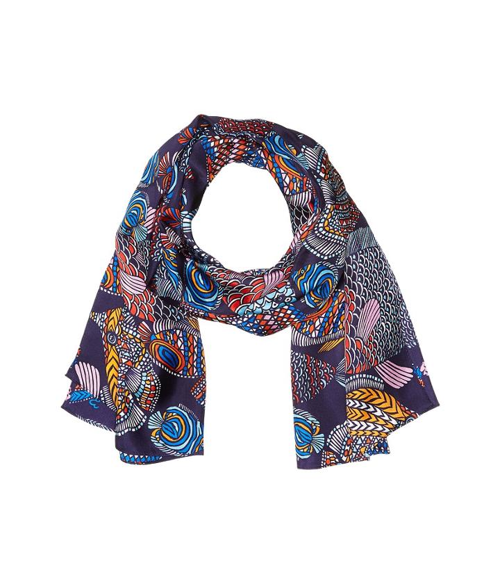 Echo Design - Fish Bowl Silk Scarf