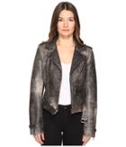 Just Cavalli - Leather Moto Hot Rod Jacket