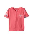 Roxy Kids - Shortbreak Short Sleeve Zipped Rashguard