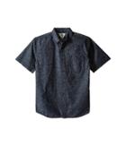 Vissla Kids - Windward Printed Short Sleeve Chambray Woven