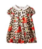 Roberto Cavalli - All Over Print Collared Bubble Dress