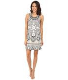 Hale Bob - Punch Paisley Dress With Luxe Hand Beading