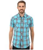 Rock And Roll Cowboy - Short Sleeve Snap B1s7278