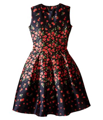Oscar De La Renta Childrenswear - Degrade Pansis Mikado Dress