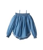 Hudson Kids - Chambray Tencel Smocked Top