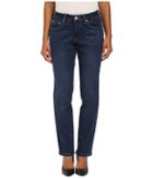 Jag Jeans Petite - Petite Patton Straight In Blue Shadow Republic Denim