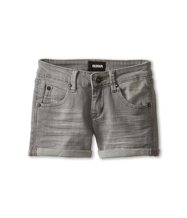 Hudson Kids Roll Cuff Shorts In Ether