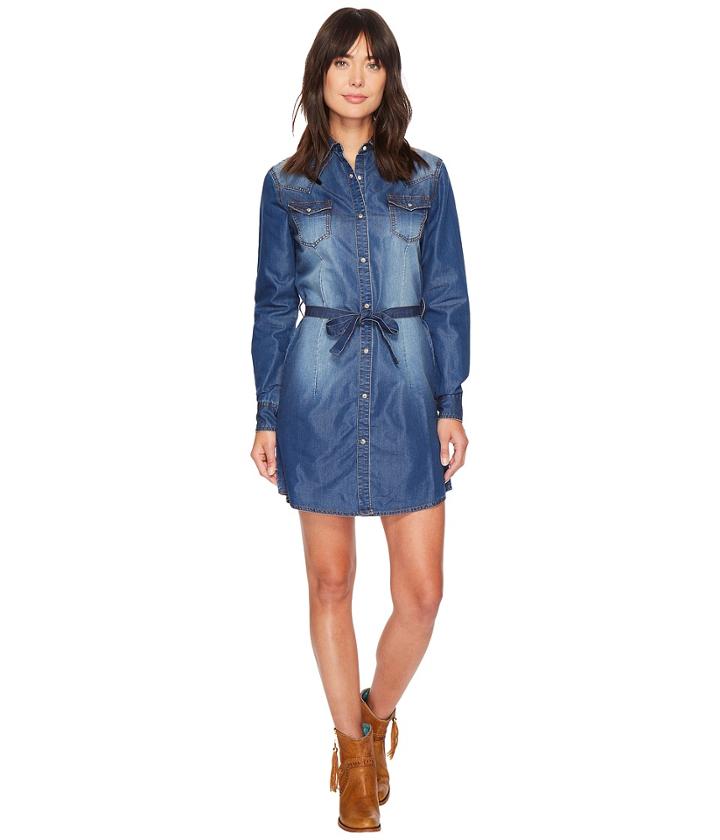 Wrangler - Western Denim Shirt Dress