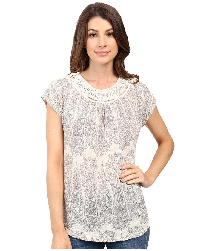 Lucky Brand - Cap Sleeve Top