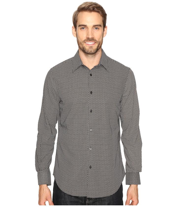 Perry Ellis - Printed Geometric Circle Shirt