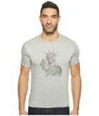 John Varvatos Star U.s.a. - Liberty Skull Short Sleeve Graphic Tee K3055t1b