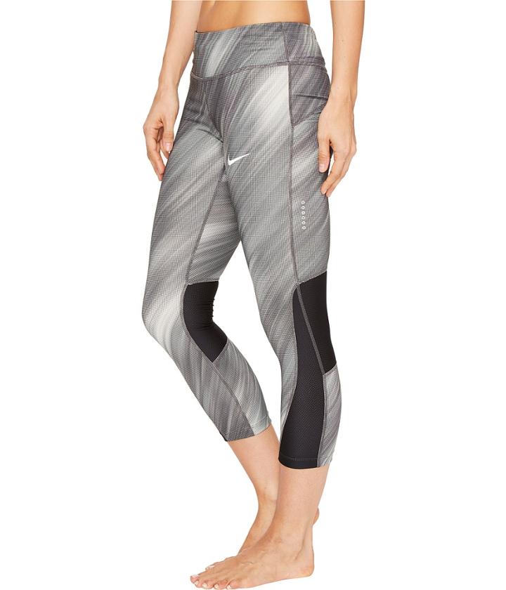 Nike - Power Racer Print Running Crop