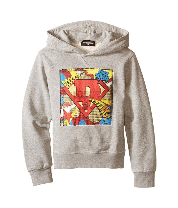 Dsquared2 Kids - Hoodie Sweater W/ Superhero Design