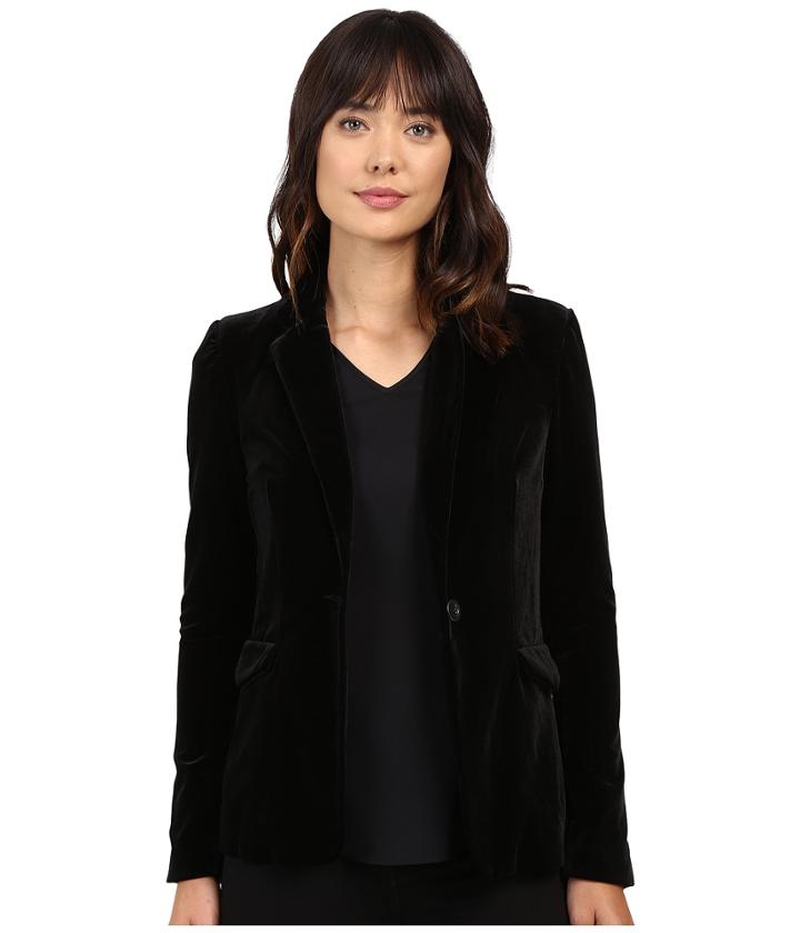 Blank Nyc - Velvet Black Blazer In The New Black
