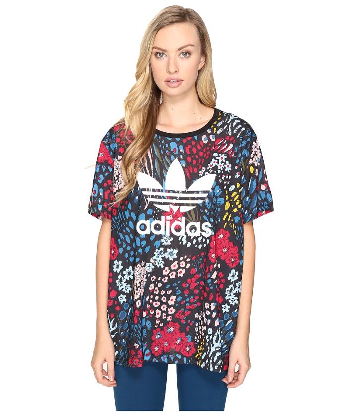 Adidas Originals - Aop Boyfriend Trefoil Tee