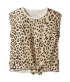 Chaser Kids - Super Soft Vintage Jersey Tie Front Cap Sleeve Tee