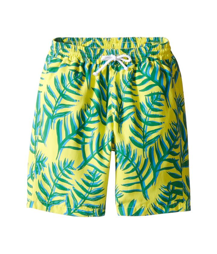 Oscar De La Renta Childrenswear - Palm Leaves Classic Swim Shorts