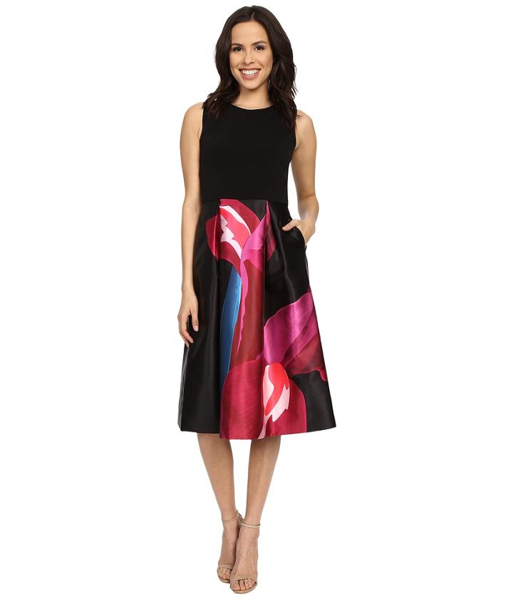 Ted Baker - Kathlee Stencilled Stems Print Dress