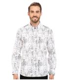 Kenneth Cole Sportswear - Abstract Printed Button-front Shirt