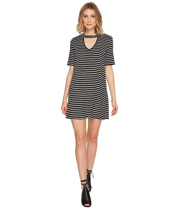 Culture Phit - Marion Striped Keyhole Dress
