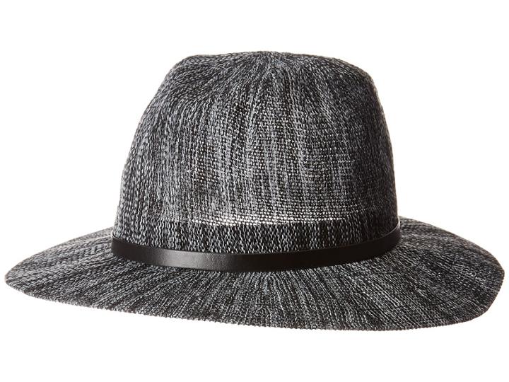 Calvin Klein - Marled Knit Sunhat W/ Hardware Bar