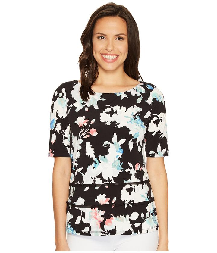 Ellen Tracy - Double Hem Tee