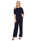Vince Camuto - Split Sleeve Jumpsuit With Tie At Shoulder