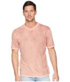 True Grit - Topanga Combed Cotton Hand Treated Wash Short Sleeve V-neck Tee