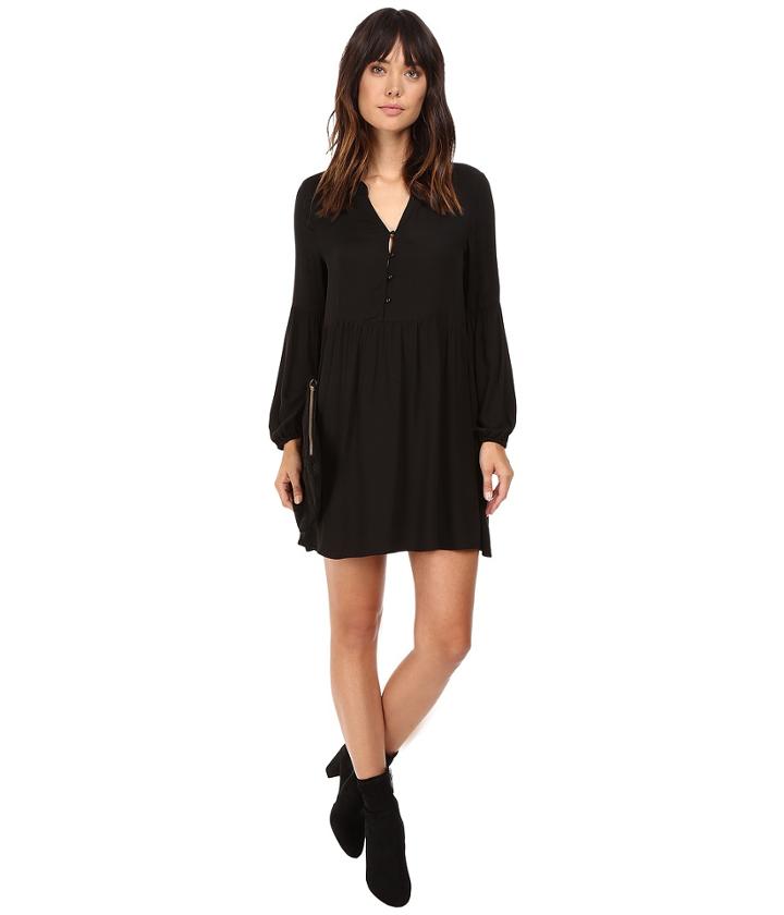 Jack By Bb Dakota - Jerrilyn Rayon Crepe Long Sleeve Dress