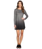 Culture Phit - Leighton Long Sleeve Ombre Dress