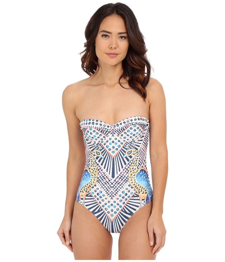 Mara Hoffman - Cut Out Back Bustier One-piece