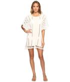 Seafolly - Broderie Beach Lace Kaftan Cover-up