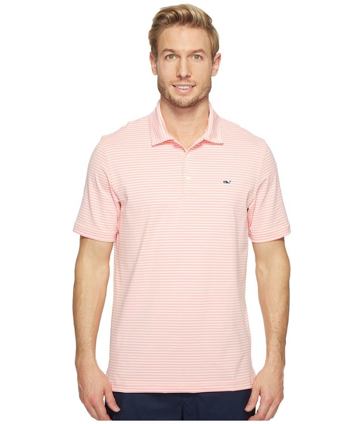 Vineyard Vines Golf - Performance Kennedy Stripe Polo