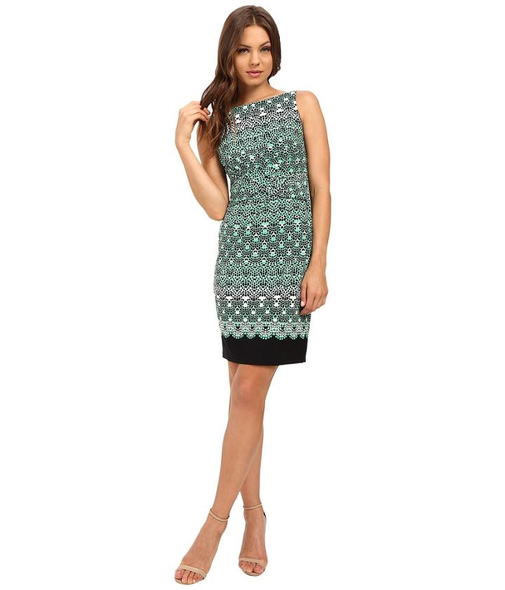 Donna Morgan - Twist Front Matte Jersey Dress