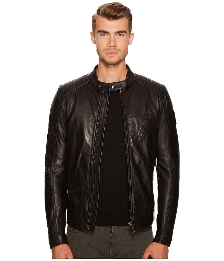 Belstaff - V Racer New Tumbled Leather Jacket