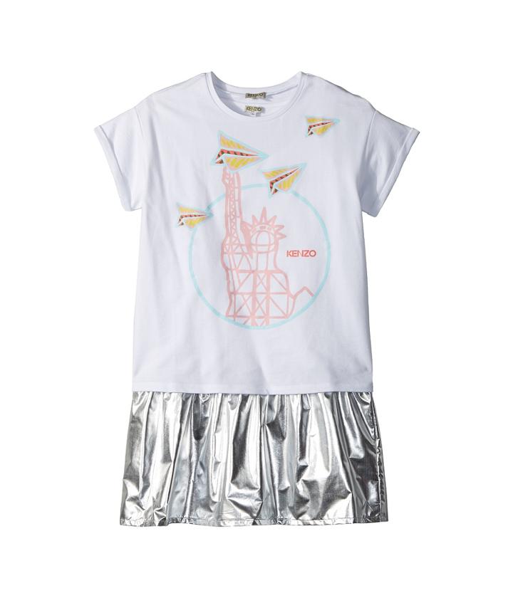 Kenzo Kids - Statue Of Liberty Drop Waist Dress Set