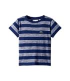 Lacoste Kids - Short Sleeve Striped Jersey T-shirt