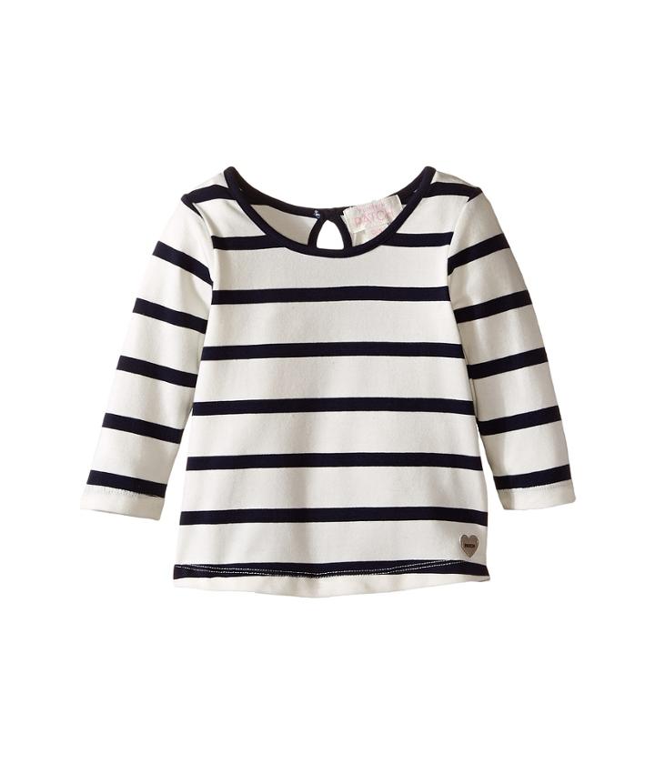 Pumpkin Patch Kids - Stripe Crew Neck Long Sleeve Top