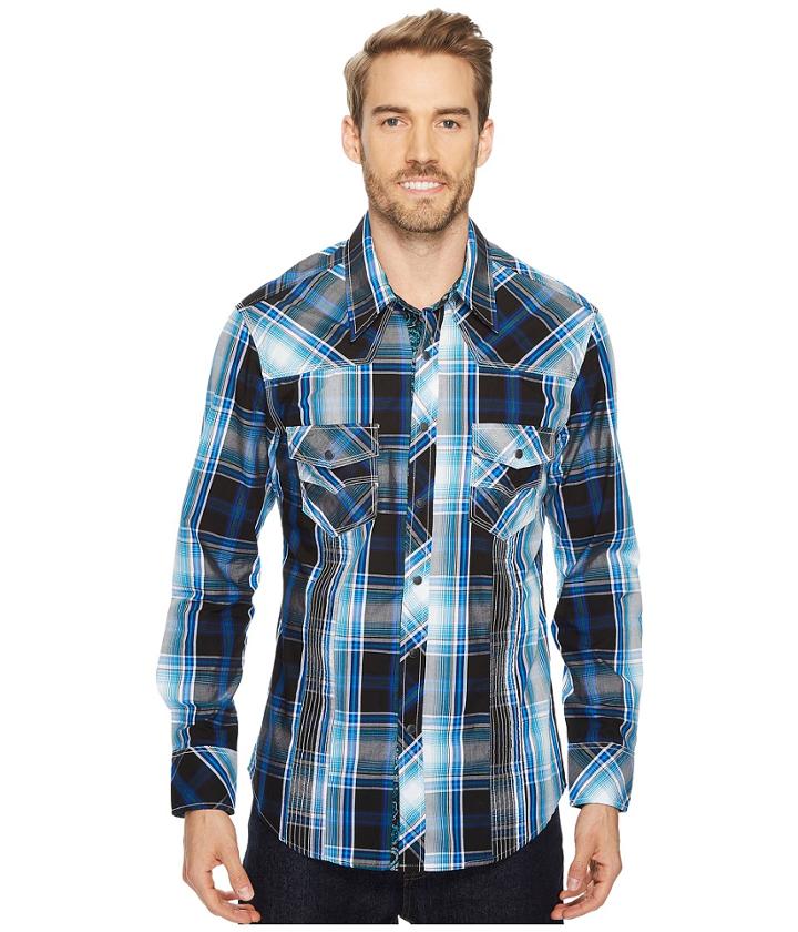 Rock And Roll Cowboy - Long Sleeve Snap B2s4103