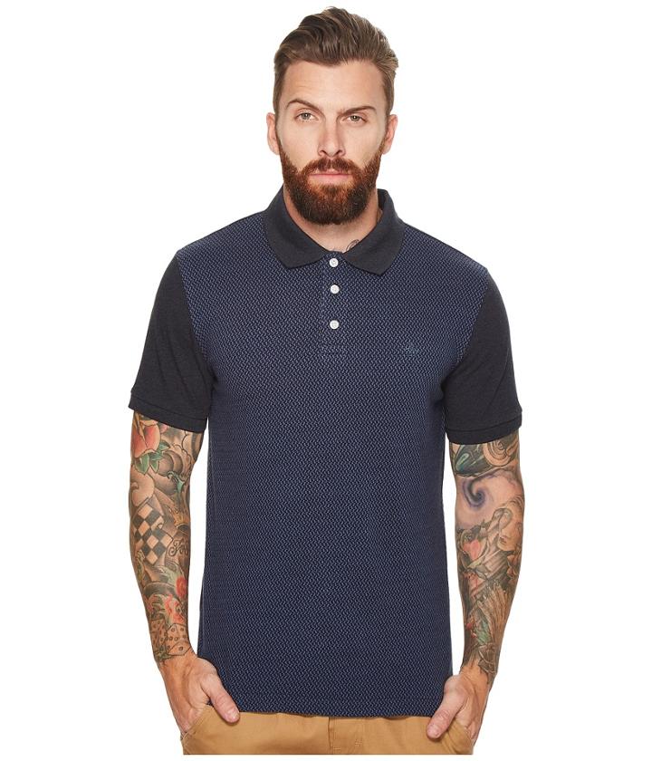 Original Penguin - Short Sleeve Jacquard Front Polo