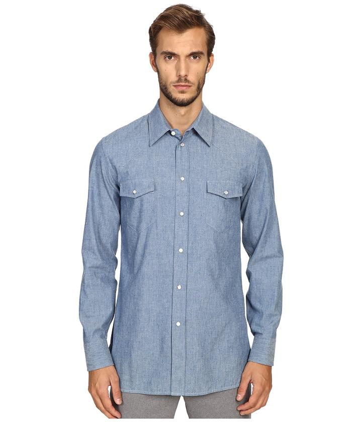 Marc Jacobs - Slim Fit Chambray Button Up
