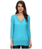 Miraclebody Jeans - Mary Mitered Solid Top W/ Body-shaping Inner Shell